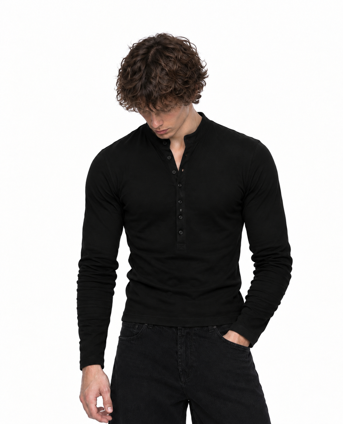 Cropped henly tshirt
